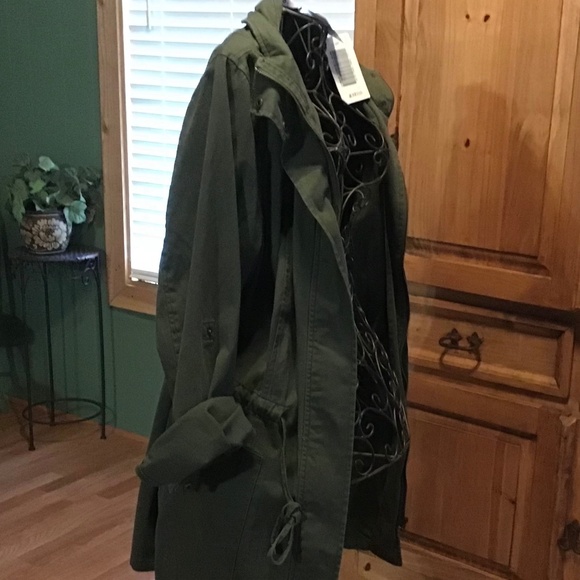 Utility Parka Olive New with Tags Sz 1X - Picture 10 of 11